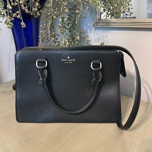 Madison Saffiano Leather Small Satchel